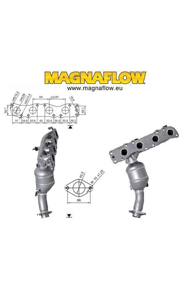 catalizzatore magnaflow 67610