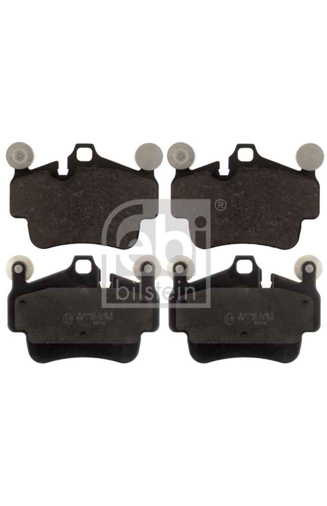 Kit pastiglie freno, Freno a disco FEBI BILSTEIN 101-116171