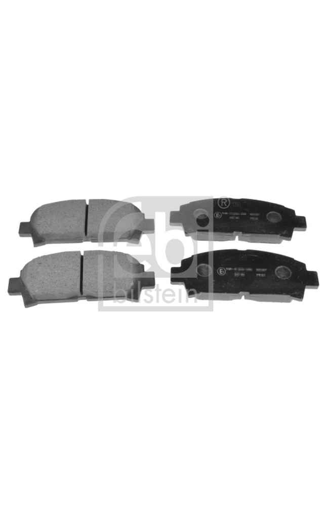 Kit pastiglie freno, Freno a disco FEBI BILSTEIN 101-116362