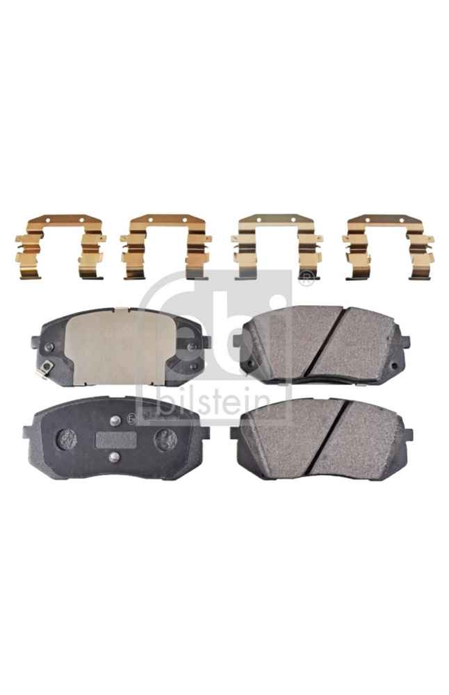 Kit pastiglie freno, Freno a disco FEBI BILSTEIN 101-116376
