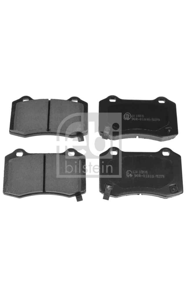 Kit pastiglie freno, Freno a disco FEBI BILSTEIN 101-116382