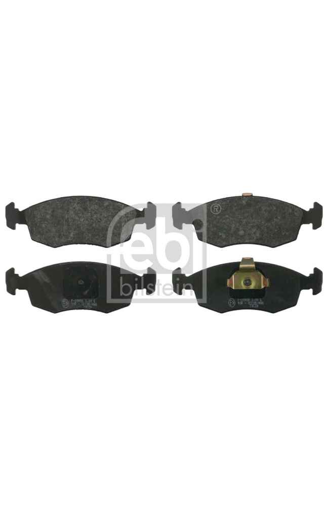 Kit pastiglie freno, Freno a disco FEBI BILSTEIN 101-16371