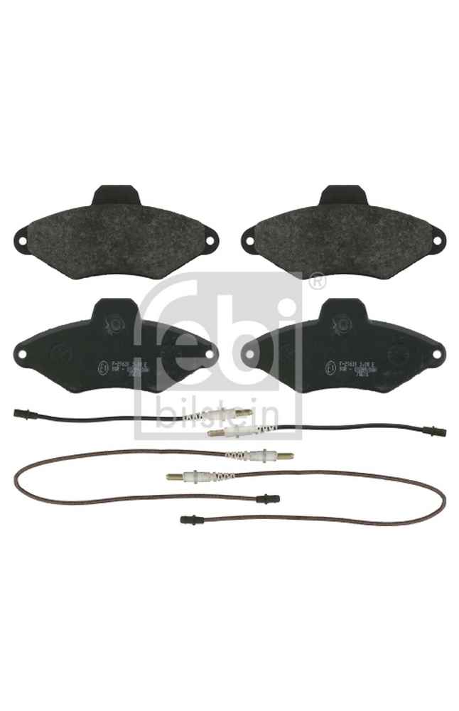 Kit pastiglie freno, Freno a disco FEBI BILSTEIN 101-16413
