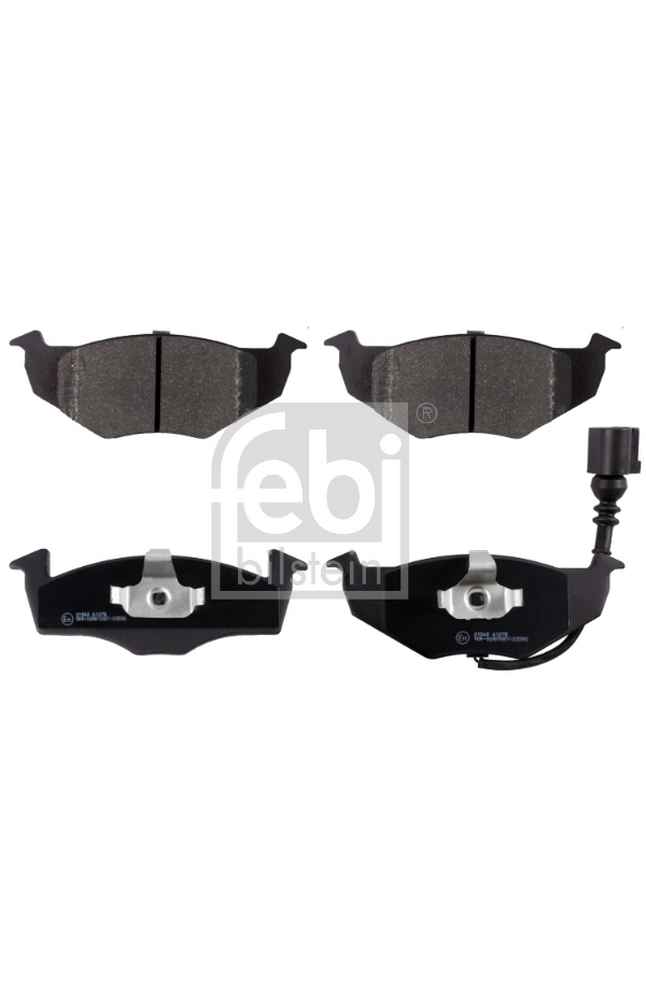 Kit pastiglie freno, Freno a disco FEBI BILSTEIN 101-16482