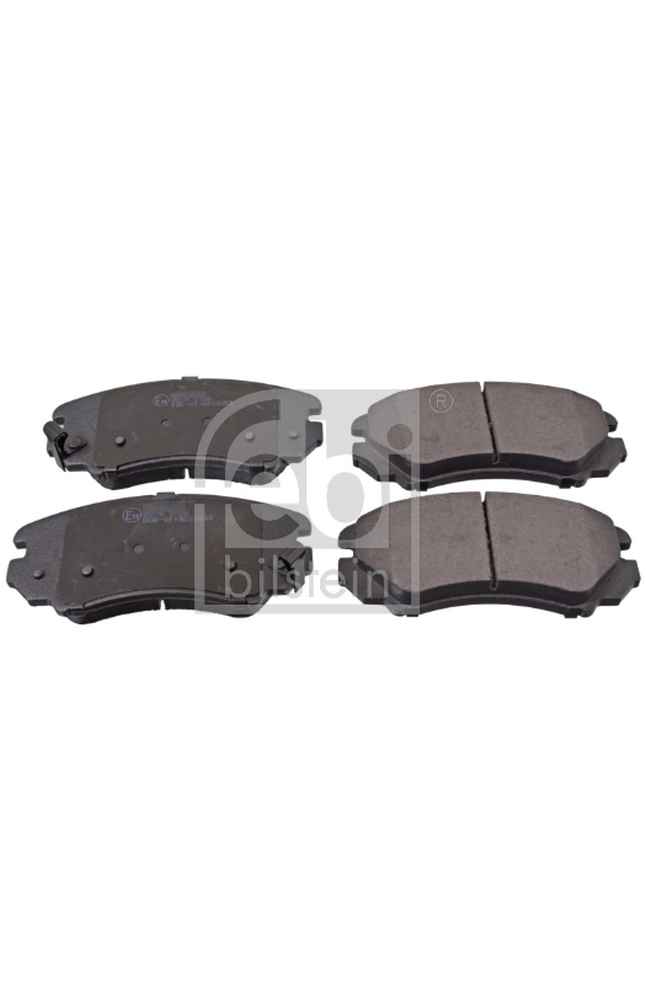 Kit pastiglie freno, Freno a disco FEBI BILSTEIN 101-16489