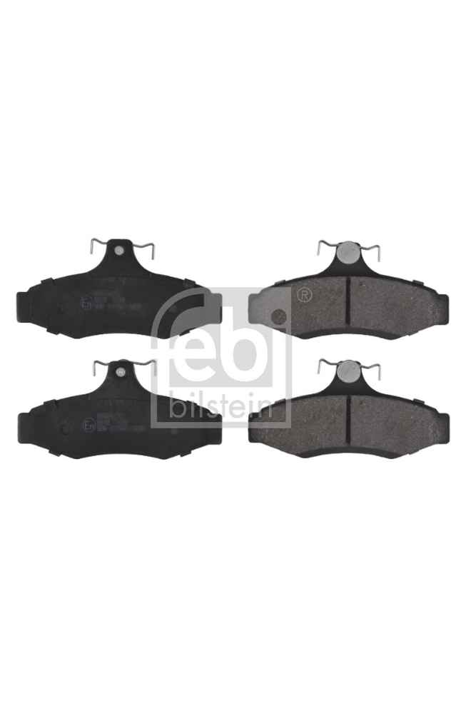 Kit pastiglie freno, Freno a disco FEBI BILSTEIN 101-16507