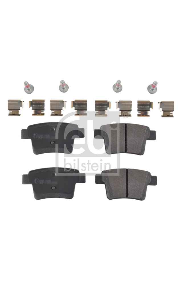 Kit pastiglie freno, Freno a disco FEBI BILSTEIN 101-16571