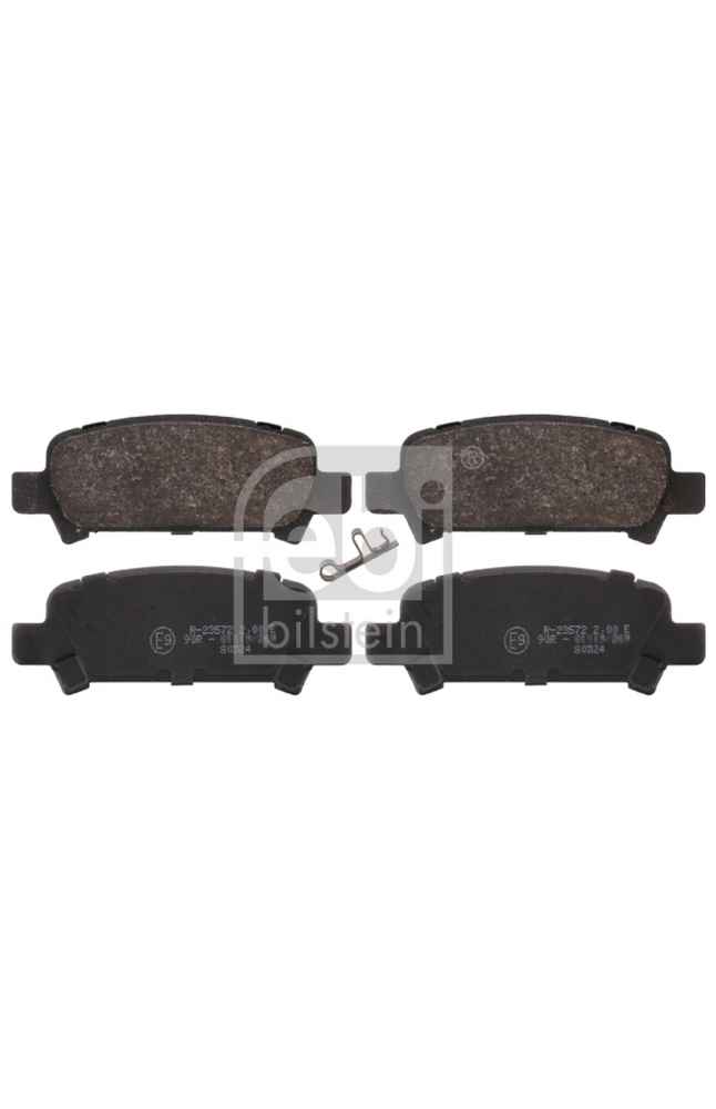 Kit pastiglie freno, Freno a disco FEBI BILSTEIN 101-16659