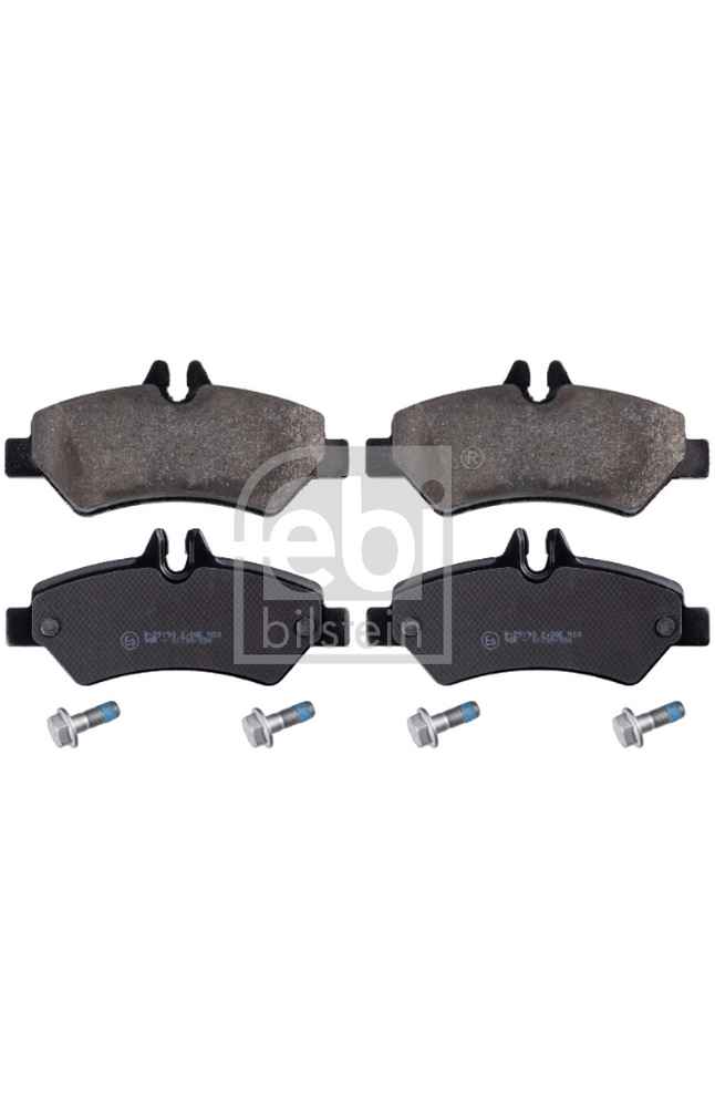 Kit pastiglie freno, Freno a disco FEBI BILSTEIN 101-16735