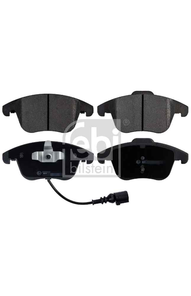 Kit pastiglie freno, Freno a disco FEBI BILSTEIN 101-16760