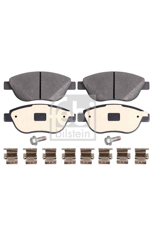 Kit pastiglie freno, Freno a disco FEBI BILSTEIN 101-16964