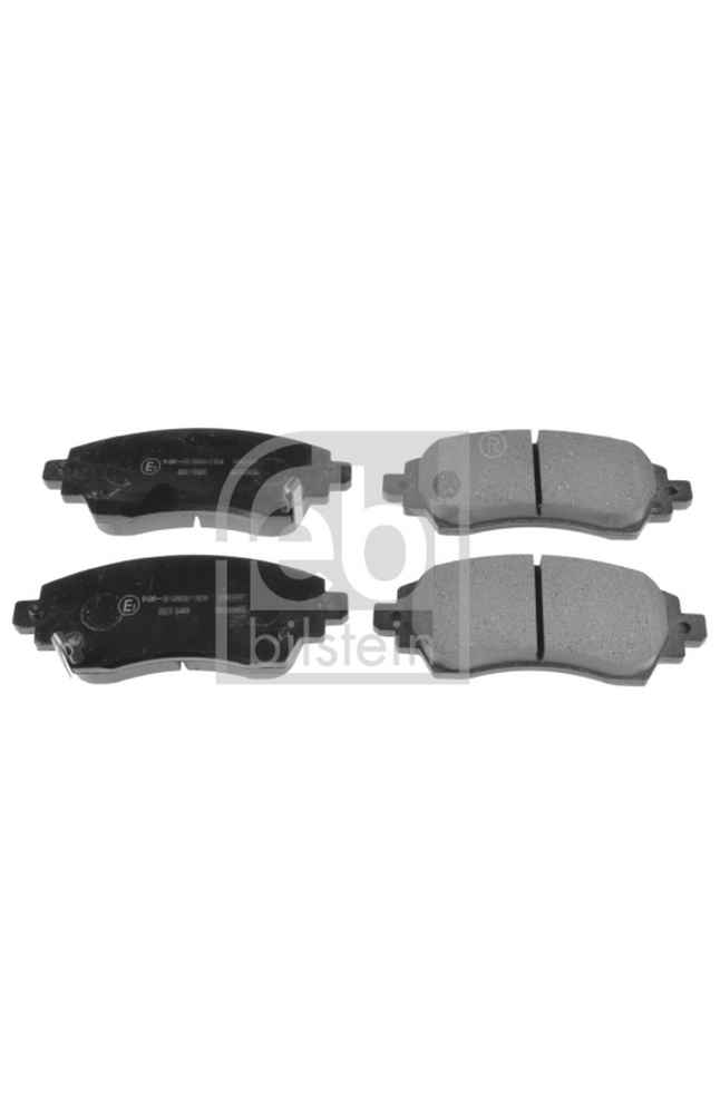 Kit pastiglie freno, Freno a disco FEBI BILSTEIN 101-170264