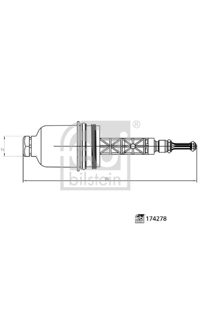 Calotta, Carter filtro olio FEBI BILSTEIN 101-174278