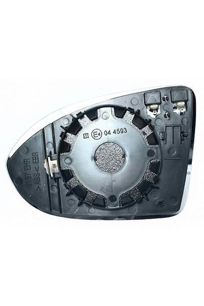 vetro specchio laterale con attacchi termica lato sinistro (conducente) depo 1023-001015
