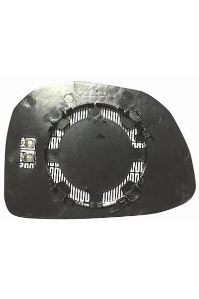 vetro specchio laterale con attacchi termica lato sinistro (conducente) depo 1023-001029