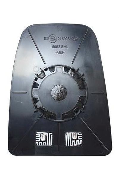 vetro specchio laterale con attacchi superiore termica lato destro (passeggero) depo 1023-001056