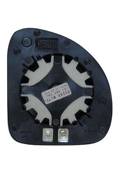 vetro specchio laterale con attacchi termica superiore lato destro (passeggero) depo 1023-00122