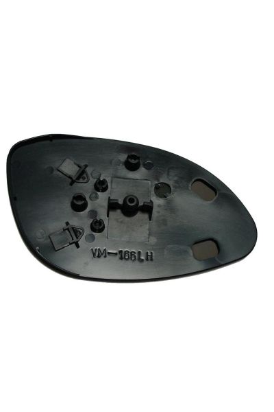 vetro specchio laterale con attacchi termica lato destro (passeggero) depo 1023-00266