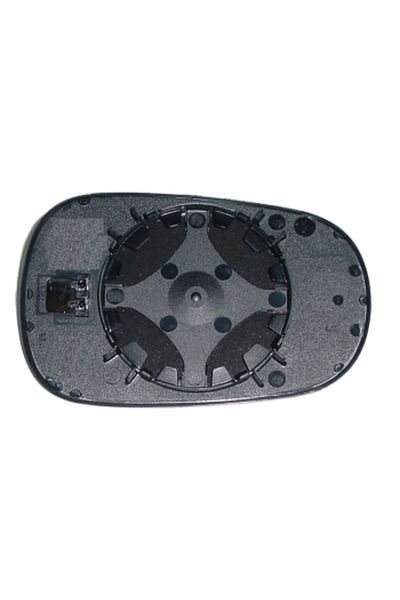 vetro specchio laterale con attacchi termica lato destro (passeggero) depo 1023-00322