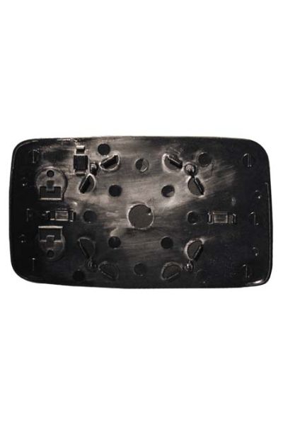 vetro specchio laterale con attacchi lato destro (passeggero) depo 1023-00332