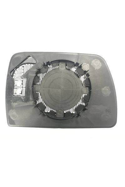 vetro specchio laterale con attacchi termica lato destro (passeggero) depo 1023-00446