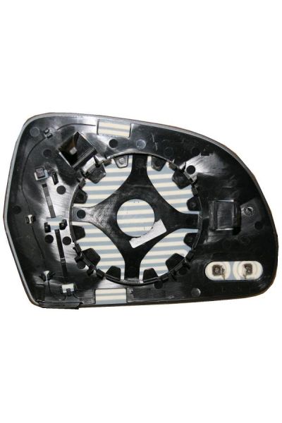 vetro specchio laterale con attacchi termica lato destro (passeggero)ALTEZZA MM 125 depo 1023-00488