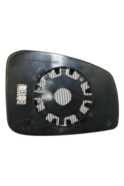 vetro specchio laterale con attacchi termica lato destro (passeggero) depo 1023-00506