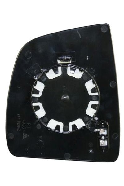 vetro specchio laterale con attacchi termica lato destro (passeggero) depo 1023-00618