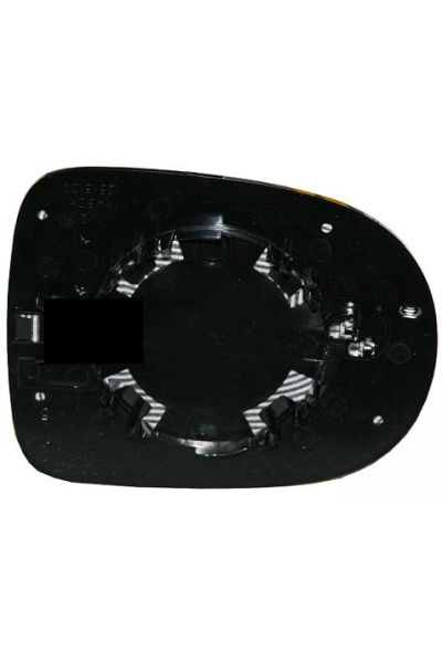 vetro specchio laterale con attacchi lato destro (passeggero) depo 1023-00656
