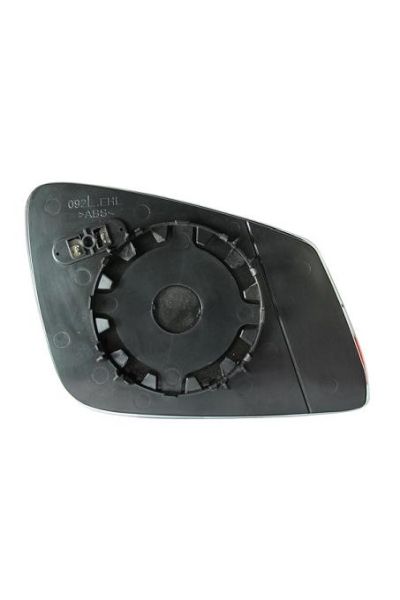 vetro specchio laterale con attacchi termica lato destro (passeggero) depo 1023-00734