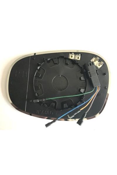 vetro specchio laterale con attacchi termica antiabbagliante lato sinistro (conducente) depo 1023-00841