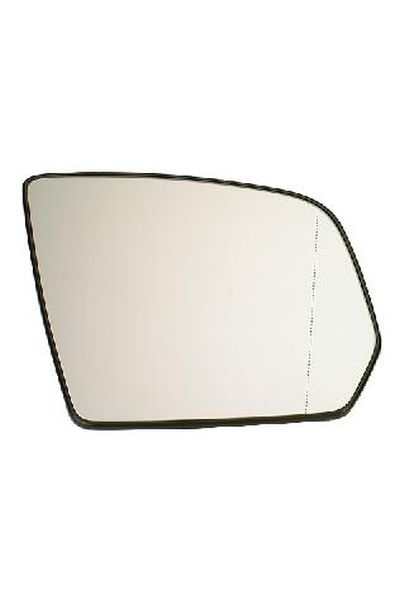 vetro specchio laterale con attacchi termica lato destro (passeggero) depo 1023-00846