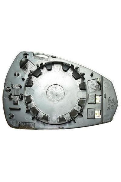 vetro specchio laterale con attacchi termica lato sinistro (conducente) depo 1023-00889