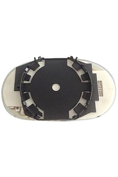 vetro specchio laterale con attacchi termica lato destro (passeggero) depo 1023-00908