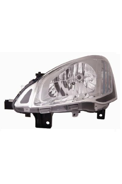 proiettore h4 con motore elettrico lato destro (passeggero) depo 1023-10273