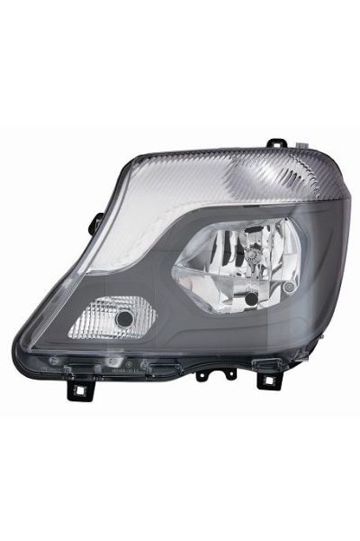 proiettore h7-h7 con motore elettrico lato destro (passeggero) depo 1023-10361