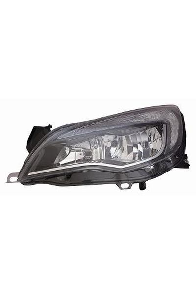 proiettore h7-h7 con motore elettrico e luce diurna lato sinistro (conducente) astra j 2010 -2015 depo 1023-10515