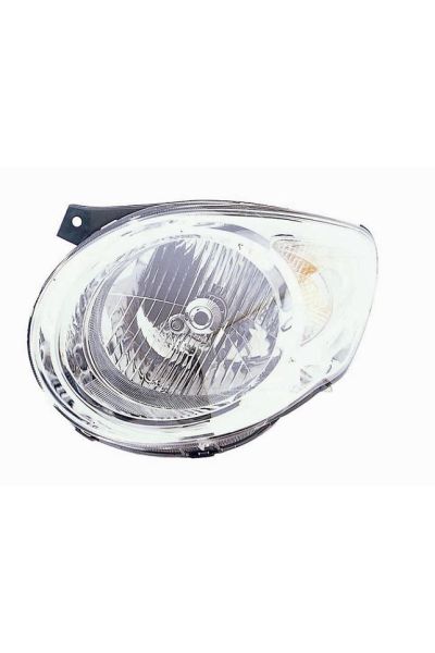 proiettore h4 con motore elettrico lato sinistro (conducente) depo 1023-26430