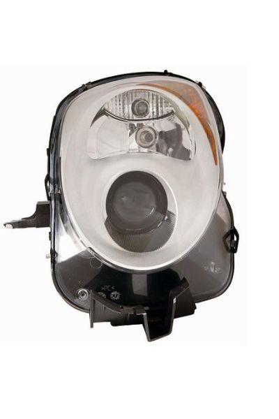 proiettore h7-h7 con motore elettrico lato destro (passeggero) depo 1023-26720