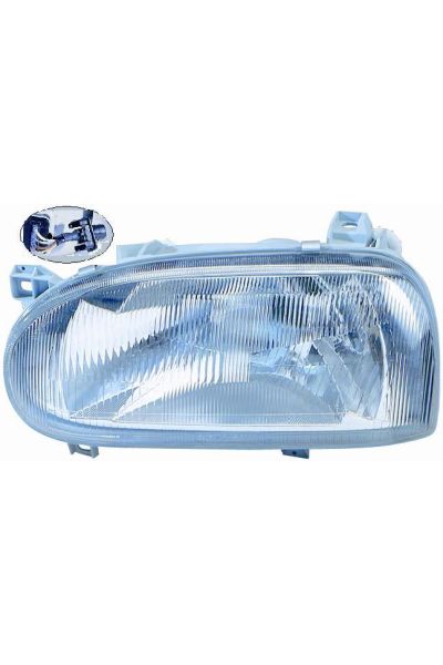proiettore h4 lato sinistro (conducente) depo 1023-30930