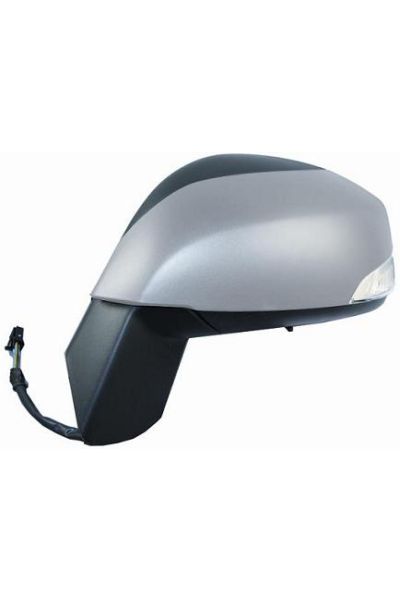 specchio retrovisore elettrico termico richiudibile con tasto con fanalino lato destro (passeggero) depo 1023-800166