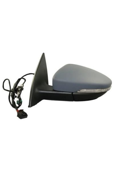 specchio retrovisore elettrico termico richiudibile con tasto con fanalino e luce di cortesia lato destro (passeggero) depo 1023-800442