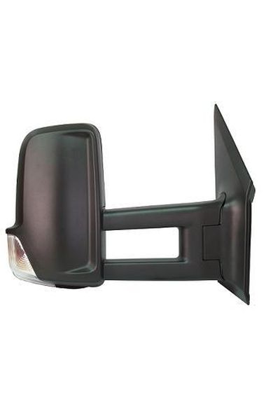 specchio retrovisore man. braccio lungo con fanalino con cabl corto lato sinistro (conducente) depo 1023-801358