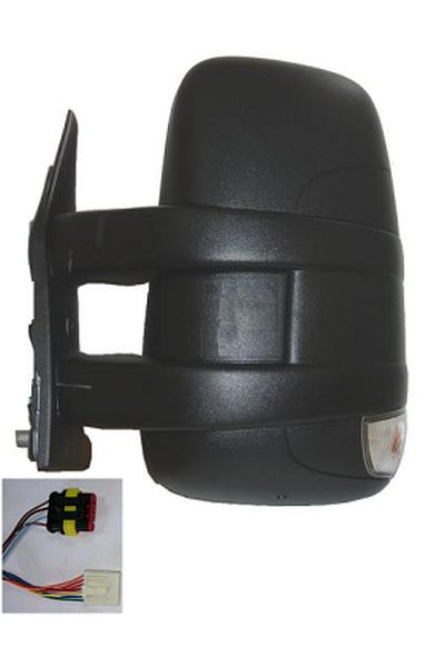 specchio retrovisore br. corto c\fanalino integ. lato destro (passeggero) depo 1023-801587