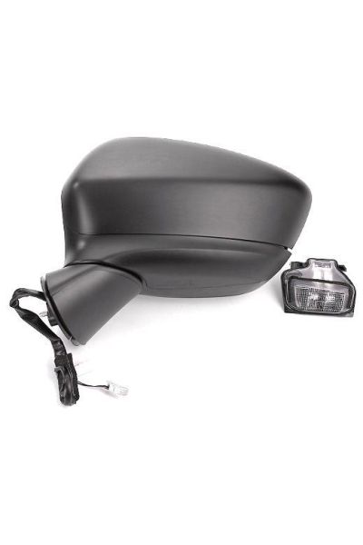specchio retrovisore elettrico termico richiudibile con tasto con fanalino a led lato destro (passeggero) depo 1023-801714