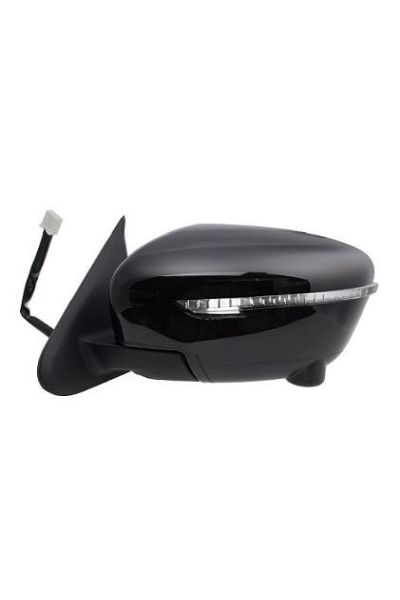 specchio retrovisore elettrico termico richiudibile con tasto con fanalino e camera lato destro (passeggero) depo 1023-802010