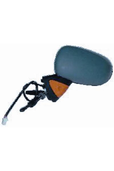 specchio retrovisore meccanico con fanalino arancio lato destro (passeggero) depo 1023-87120