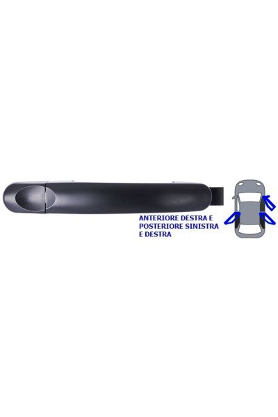 maniglia esterna anteriore e posteriore depo 1023-M00814