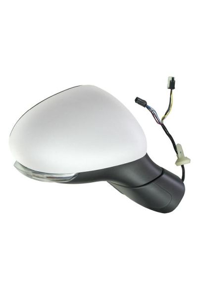 specchio retrovisore elettrico termico richiudibile con tasto con fanalino lato destro (passeggero) depo 1023-R02560D