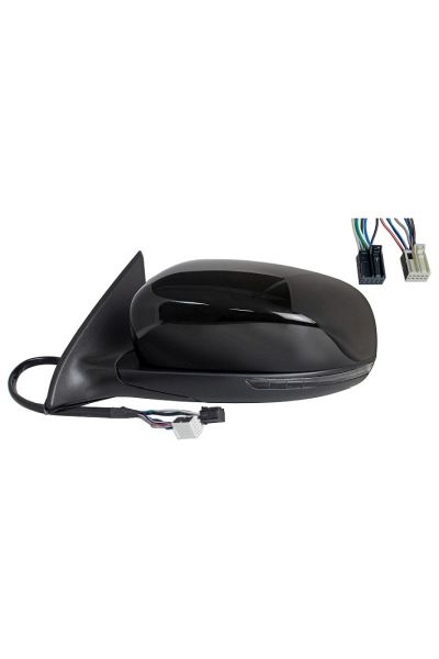 specchio retrovisore elettrico termico con fanalino e luce di cortesia lato destro (passeggero) depo 1023-R02638D